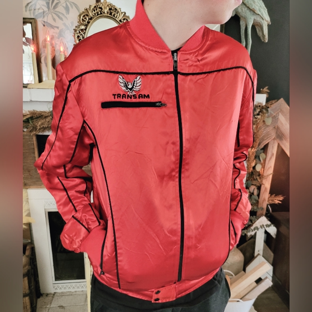 Vintage Silk Trans am Jacket